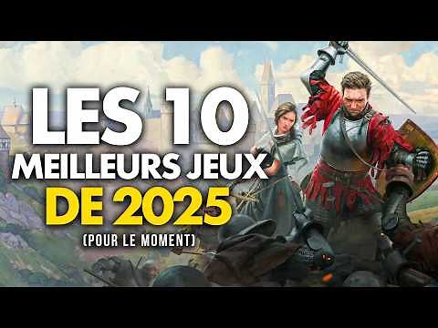The 10 BEST-RATED GAMES of 2025 (so far) 💥 GOTY CONTESTANTS