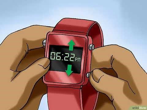 Cómo configurar la hora de un reloj digital