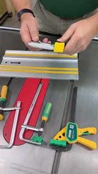 MatchFit Ratchet Clamp AP — Works With Most Track Saws! Universal 12mm x 8mm T-Slot Compatibility