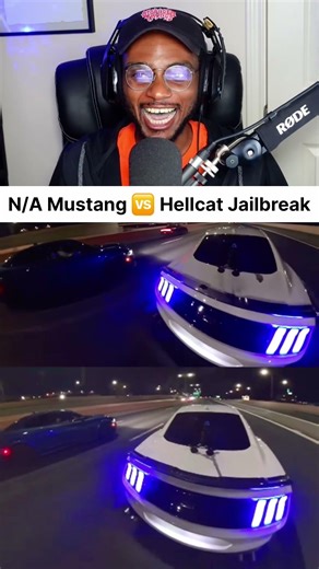 ALL-MOTOR Mustang OUTRUNS Hellcat Jailbreak?! 🤯 (WTF)