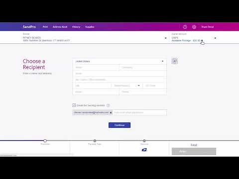 How to Add Postage Online | SendPro Shipping App Tutorial