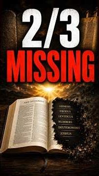 The Church Is Ignoring Two-Thirds Of The Bible
