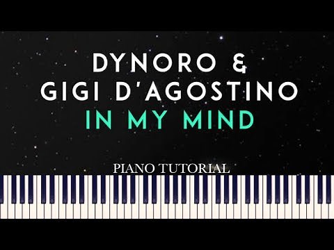 Dynoro & Gigi D'Agostino - In My Mind (Piano Tutorial + Sheets)