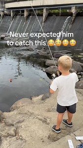 Jay catches all sorts of cool stuff, but i never thought he would catch this! #fishing #kidsfishing #fishingadventures #meateater #outsidekids | ARC Spooky