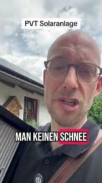 Neue Solartechnik PVT – doppelte Energie vom Dach! #pvt #solaranlage