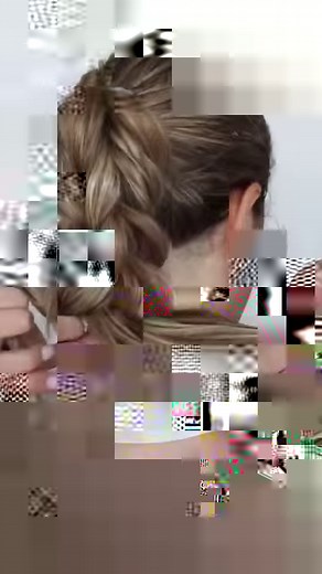 Pull Through Braid Ponytail! #reels #hairtutorial #viralpost | Another Day Another Braid