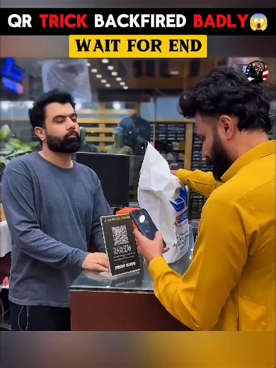 QR Code Theft Failed🤔 . . . . #foryoupage #viralvideo #fk #scam #unfreezemyacount