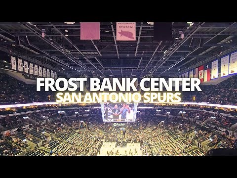 Exploring Frost Bank Center of the San Antonio Spurs Walking Tour #frostbankcenter #sanantoniospurs
