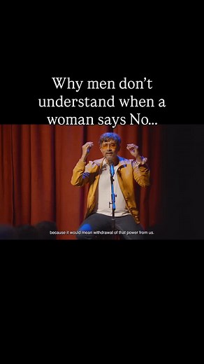 When a woman says No! #standupcomedy #aansplaining #mansplaining #genderequality #feminism | Karthik Kumar