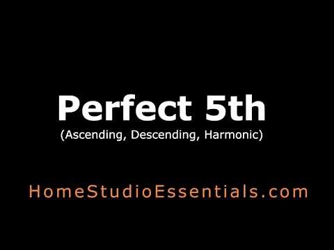 Interval Ear Training: Perfect 5th (Ascending, Descending, Harmonic)