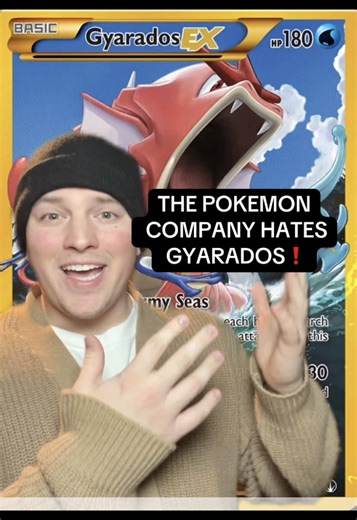 Pokemon HATES Gyarados…❗️ Gyarados is constantly getting snubbed of a great illustration in the Pokemon TCG…🙄 Can you think of any other Pokemon like this? Let me know in the comments🤔 #pokemontcg #pokemoncards #pokemonnews #pokemon