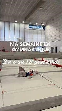 My Gymnastics Week - Part 1 ✨ #gymnastics #sport