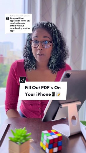 Reply to @vinnievinz7 Here’s how to fill out PDFs on your iphone without downloading other apps. Hope this helps ! 📝 ☺️ #iphonetips #productivityhack #techtok #learnontiktok