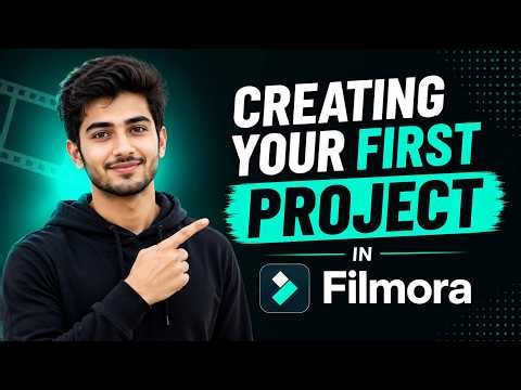 Creating Your First Project in Filmora | Beginner Tutorial 2026