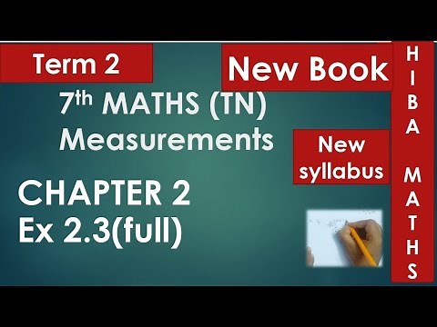 7th maths term 2 chapter 2 exercise 2.3 full answers tn samacheer new syllabus 2020-2021