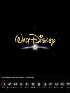 Walt Disney logo effects