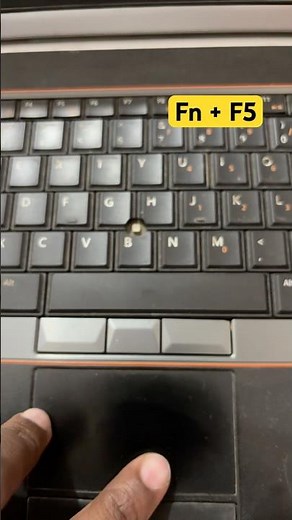 Dell Latitude E6420 Series Laptop Touchpad Not Working Problem#macnitesh#keyboardtricks#2025short