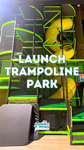 Launch Trampoline Park has officially landed in Bay Ridge! ⌨️ Comment LAUNCH for our full review visiting tips @launch_brooklyn Located in the old Modell’s on 86th Street, this high-energy indoor playground is packed with wall-to-wall entertainment: 🏀 Trampoline Basketball Zone 🤾 Dodgeball Court ⚔️ Foam Pit Jousting 🧗 Climbing Wall 🌀 Spiral Slide 🛝 Multi-Lane Slide 💨 Airtrack Basketball 🕹️ Arcade VR Zone 👶 Little Launchers Area (ages 0-2) | Mommy Poppins