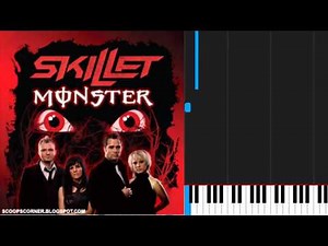 How to play Monster by Skillet on Piano Sheet Music