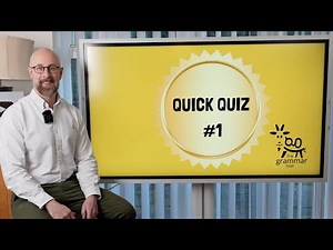 I test your English Skills with a fun quiz!