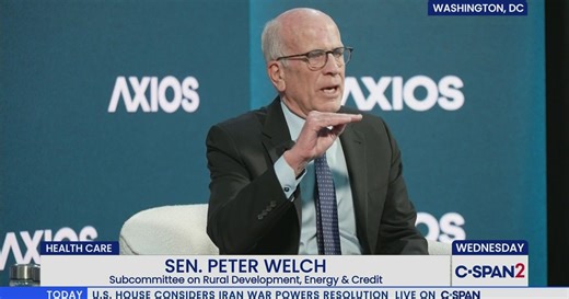 Sen. Welch on Drug Prices & U.S. Health Care Policy