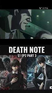 Death note season 1 episode 2 part 3 #anime #kingdom #death #note