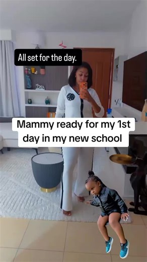 Mammy Prepares for My First Day of School