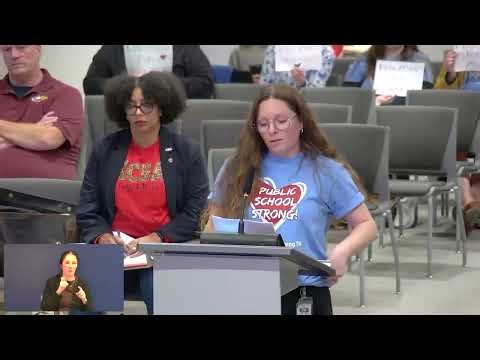 Knox County Board of Education Public Forums - November 3 and November 6, 2025.