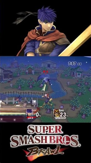 Ike isn't messing around #shorts #ssbb #videogame