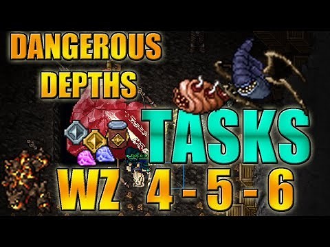 TIBIA - DANGEROUS DEPTHS TUTORIAL#1