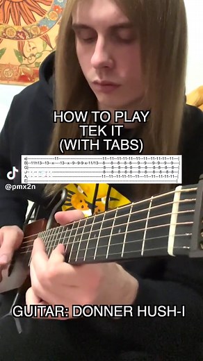 Tek It Guitar Part Tutorial