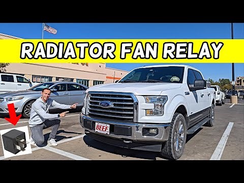 FORD F150 RADIATOR FAN RELAY LOCATION REPLACEMENT F 150 OVERHEATS RADIATOR FAN NOT WORKING RELAY