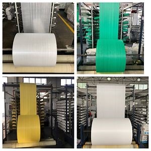 [Hot Item] Polypropylene Woven Fabric Tubular Polypropylene PP Woven Fabric Roll