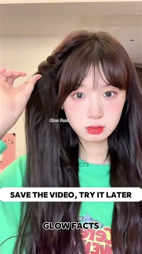 Gentle Twin Ponytail Hairstyle 🎀 Cute Korean Ponytails for Everyday #TwinPonytail #DoublePonytail