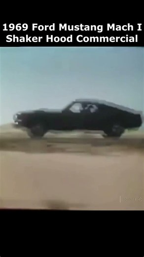 1969 Mustang Mach I Shaker Commercial #mustang #ford #retro #vintage #commercial #publicité