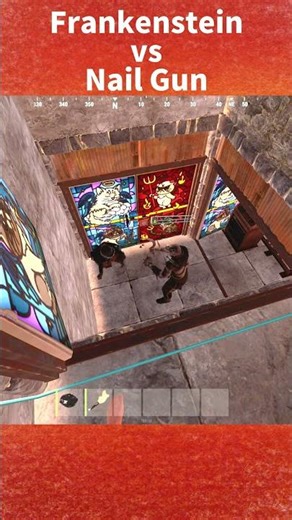 Frankenstein vs Nail Gun【RUST】
