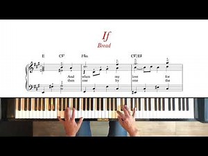 If - Bread | Early Intermediate Piano Tutorial + Sheet Music (Original Arrangement)