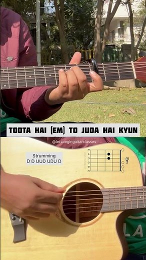 Easy friendship song in guitar | tera yaar hoon mai Guitar lesson part2