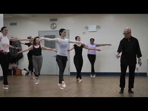2020 Adult Ballet Beginner Tombé chassé pas de bourrée en avant