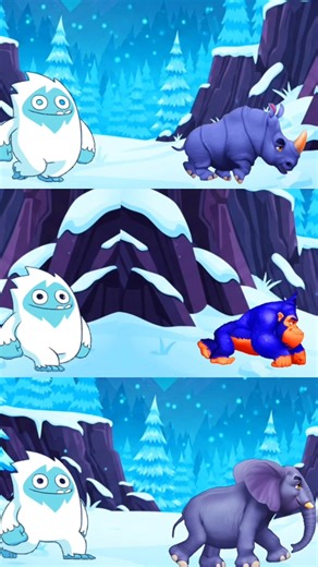Heavy Animals Run From a Yeti Animal Sounds for Kids #cocomomokidstv #animalsounds #nurseryrhymes