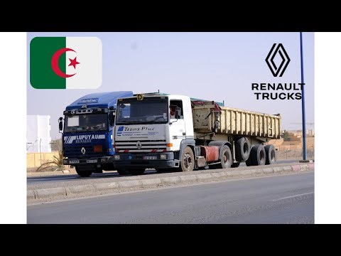Old Renault R (Major) trucks hard in service in 2025