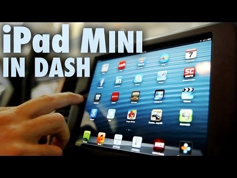 Apple iPad Mini Installed in Car Dash (Fit & Finish) - Part 2