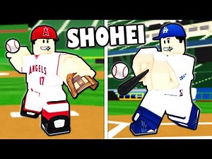 SHOHEI OHTANI Hits Homers in Roblox HCBB!
