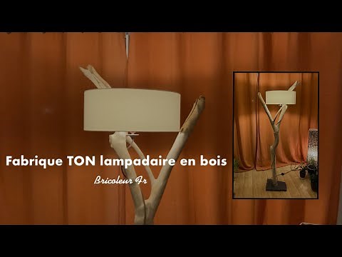 Comment fabriquer un lampadaire en bois? - (étape par étape)