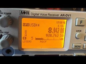 AOR AR - DV1 - HFDL Test