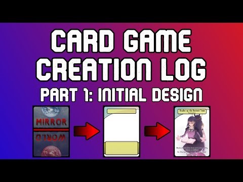 TCG Design Log 1 - Concepting a new game