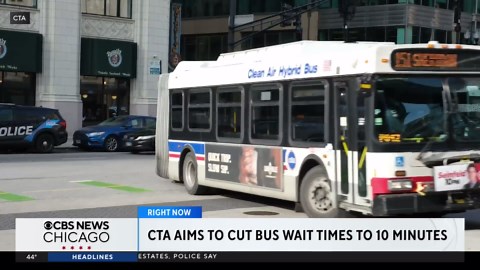 CTA aims to cut bus wait times to 10 minutes