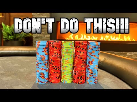 DO NOT make this MISTAKE at the Poker Table!! (Every Beginner MUST WATCH)