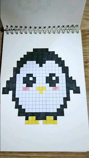 HOW TO DRAW PIXEL ART / VẼ TRANH PIXEL ART ĐƠN GIẢN