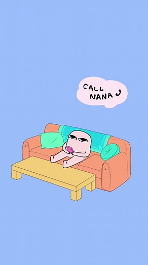 Animated Character's Journey Through Daily Thoughts